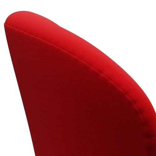 [product_category]-Fritz Hansen Swan Lounge Chair, Satin Brushed Aluminium/Fame Red (64119)-Fritz Hansen-3320-F64119-SPAL-FRI-5