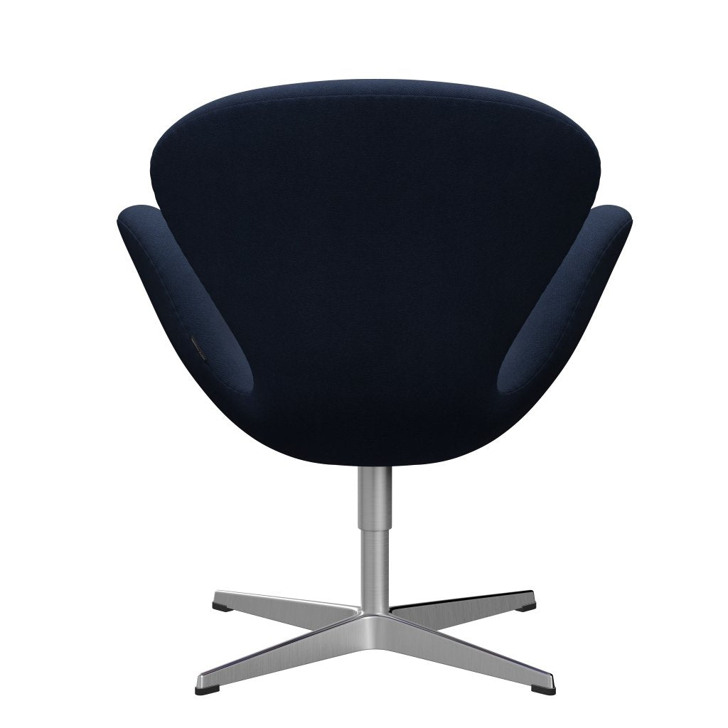 [product_category]-Fritz Hansen Swan Lounge Chair, Satin Brushed Aluminium/Steelcut Royal Blue-Fritz Hansen-3320-STI760-SPAL-FRI-4