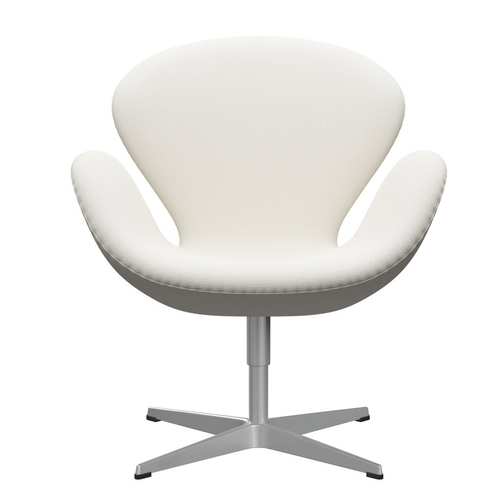 [product_category]-Fritz Hansen Swan Lounge Chair, Silver Grey/Diablo Snow-Fritz Hansen-3320-DIA202-SGBASE-FRI-1