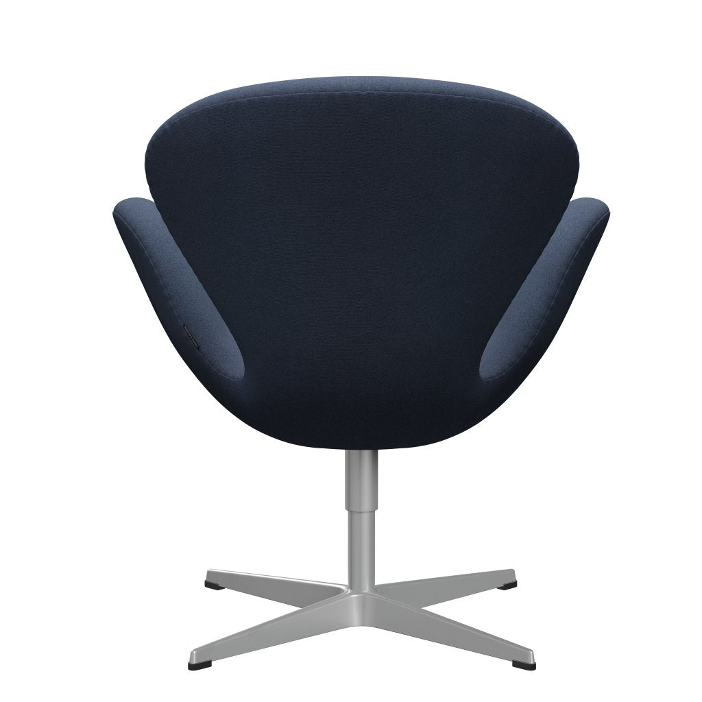 [product_category]-Fritz Hansen Swan Lounge Chair, Silver Grey/Tonus Grey Blue-Fritz Hansen-3320-TON764-SGBASE-FRI-4