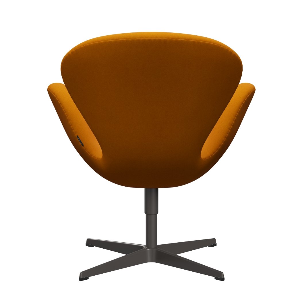 [product_category]-Fritz Hansen Swan Lounge Chair, Warm Graphite/Divina Mustard-Fritz Hansen-3320-DIV462-WGBASE-FRI-4