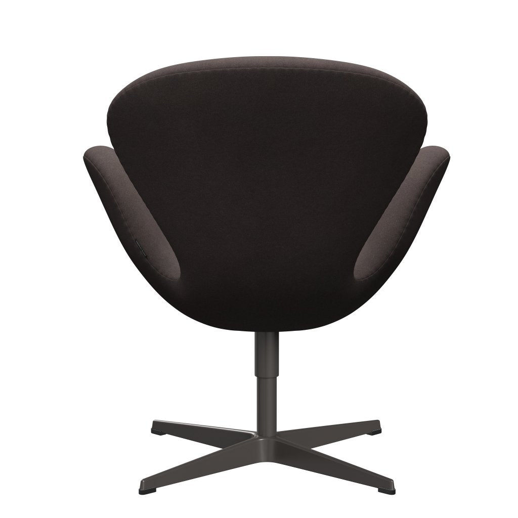 [product_category]-Fritz Hansen Swan Lounge Chair, Warm Graphite/Divina Pastel Brown-Fritz Hansen-3320-DIV691-WGBASE-FRI-4