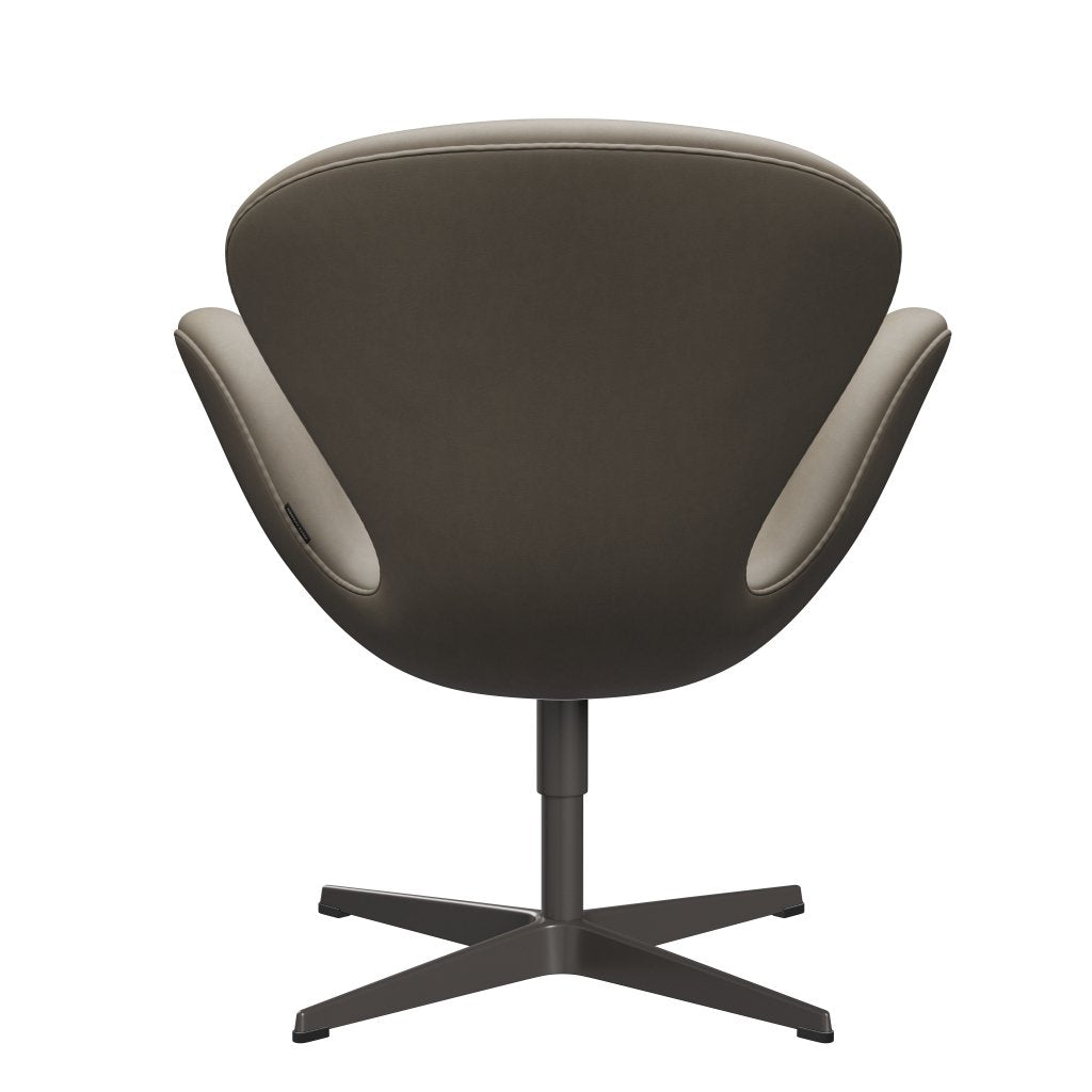 [product_category]-Fritz Hansen Swan Lounge Chair, Warm Graphite/Essential Light Grey-Fritz Hansen-3320-STLIGR-WGBASE-FRI-4