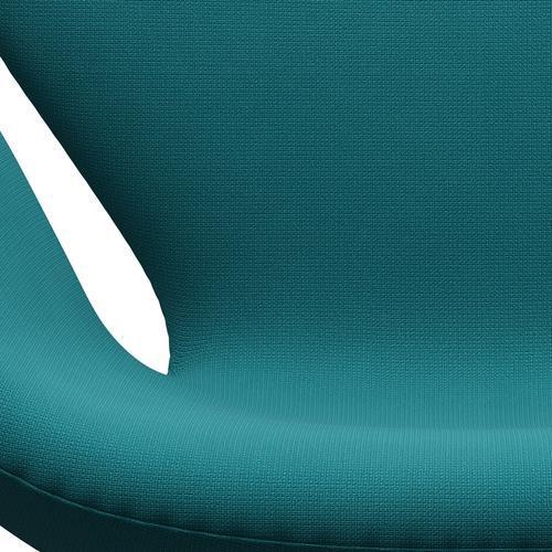 [product_category]-Fritz Hansen Swan Lounge Chair, Warm Graphite/Fame Green Turquoise-Fritz Hansen-3320-F67067-WGBASE-FRI-6