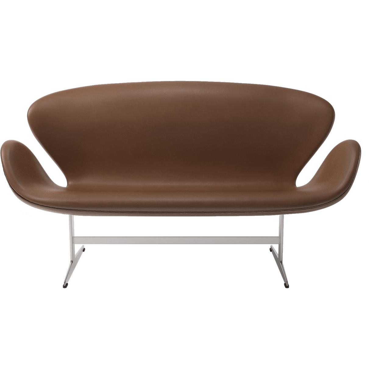 [product_category]-Fritz Hansen Swan Sofa 2 Persons, Elegance Walnut-Fritz Hansen-3321-elegance walnut-FRI-1