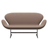 Fritz Hansen Swan Sofa 2 Seater, Brown Bronze/Capture Brown