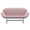 Fritz Hansen Swan Sofa 2 Seater, Brown Bronze/Capture Pink