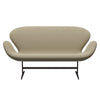 Fritz Hansen Swan Sofa 2 Seater, Brown Bronze/Capture Sand Colours