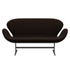Fritz Hansen Swan™ Sofa 2 Seater, Brown Bronze/Comfort Brown (01566)