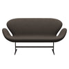 Fritz Hansen Swan™ Sofa 2 Seater, Brown Bronze/Comfort Grey (61014)