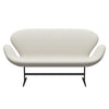 Fritz Hansen Swan™ Sofa 2 Seater, Brown Bronze/Comfort Light Grey