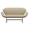Fritz Hansen Swan™ Sofa 2 Seater, Brown Bronze/Comfort Sand Light (61002)