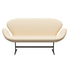 Fritz Hansen Swan™ Sofa 2 Seater, Brown Bronze/Comfort White/Beige