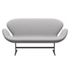 Fritz Hansen Swan™ Sofa 2 Seater, Brown Bronze/Comfort White/Grey