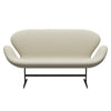 Fritz Hansen Swan Sofa 2 Seater, Brown Bronze/Diablo Oatmeal