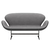 Fritz Hansen Swan Sofa 2 Seater, Brown Bronze/Embrace Concrete