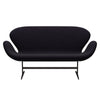 Fritz Hansen Swan™ Sofa 2 Seater, Brown Bronze/Fame Bordeaux (64055)