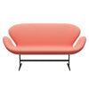 Fritz Hansen Svanesofa 2-Personers, Brown Bronze/Fame Lys Pink