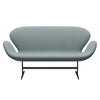 Fritz Hansen Swan™ Sofa 2 Seater, Brown Bronze/Fiord Green/Blue/Stone