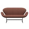Fritz Hansen Swan™ Sofa 2 Seater, Brown Bronze/Fiord Pink