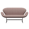 Fritz Hansen Swan™ Sofa 2 Seater, Brown Bronze/Fiord Pink/Tan