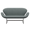 Fritz Hansen Swan Sofa 2 Seater, Brown Bronze/Hallingdal Grey