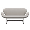 Fritz Hansen Swan Sofa 2 Seater, Brown Bronze/Steelcut Trio White & Grey