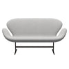 Fritz Hansen Swan Sofa 2 Seater, Brown Bronze/Sunniva Natural/Light Grey