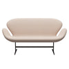 Fritz Hansen Swan Sofa 2 Seater, Brown Bronze/Sunniva Sand/Soft Pink