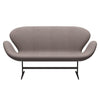 Fritz Hansen Swan Sofa 2 Seater, Brown Bronze/Tonus Dusty Sand