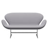 Fritz Hansen Swan Sofa 2 Seater, Silver Grey/Capture Light Grey