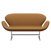 Fritz Hansen Swan™ Sofa 2 Seater, Silver Grey/Comfort Beige (09084)