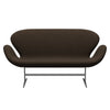 Fritz Hansen Swan™ Sofa 2 Seater, Silver Grey/Comfort Beige/Sand