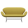 Fritz Hansen Swan™ Sofa 2 Seater, Silver Grey/Comfort Sand Light (01049)