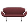 Fritz Hansen Swan Sofa 2 Seater, Silver Grey/Divina Md Heather