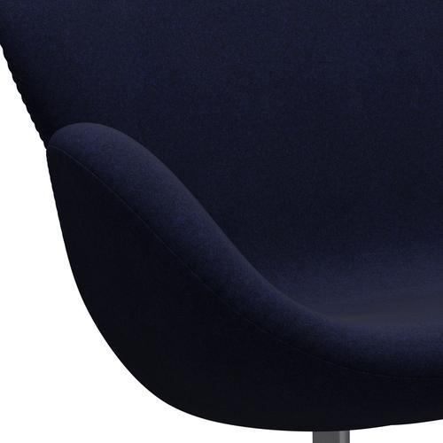 [product_category]-Fritz Hansen Swan Sofa 2 Seater, Silver Grey/Divina Melange Dark Blue-Fritz Hansen-3321-DIM787-SGBASE-FRI-7