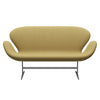 Fritz Hansen Svanesofa 2-Personers, Silver Grey/Fame Beige (62068)