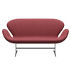 Fritz Hansen Swan™ Sofa 2 Seater, Silver Grey/Fiord Pink