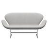 Fritz Hansen Svanesofa 2-Personers, Silver Grey/Sunniva Natural/Light Grey