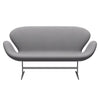 Fritz Hansen Swan Sofa 2 Seater, Silver Grey/Tonus Light Grey