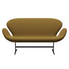 Fritz Hansen Swan Sofa 2 Seater, Warm Graphite/Capture Mustard Dark