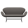 Fritz Hansen Swan Sofa 2 Seater, Warm Graphite/Capture Warm Dark Grey