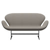 Fritz Hansen Swan Sofa 2 Seater, Warm Graphite/Capture Warm Grey