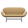 Fritz Hansen Swan™ Sofa 2 Seater, Warm Graphite/Comfort Beige (00280)