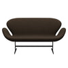Fritz Hansen Swan™ Sofa 2 Seater, Warm Graphite/Comfort Beige/Sand