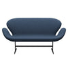Fritz Hansen Swan™ Sofa 2 Seater, Warm Graphite/Comfort Dark Grey (09074)