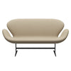 Fritz Hansen Swan™ Sofa 2 Seater, Warm Graphite/Comfort Sand Light (61002)