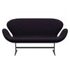 Fritz Hansen Swan™ Sofa 2 Seater, Warm Graphite/Comfort Violet Red