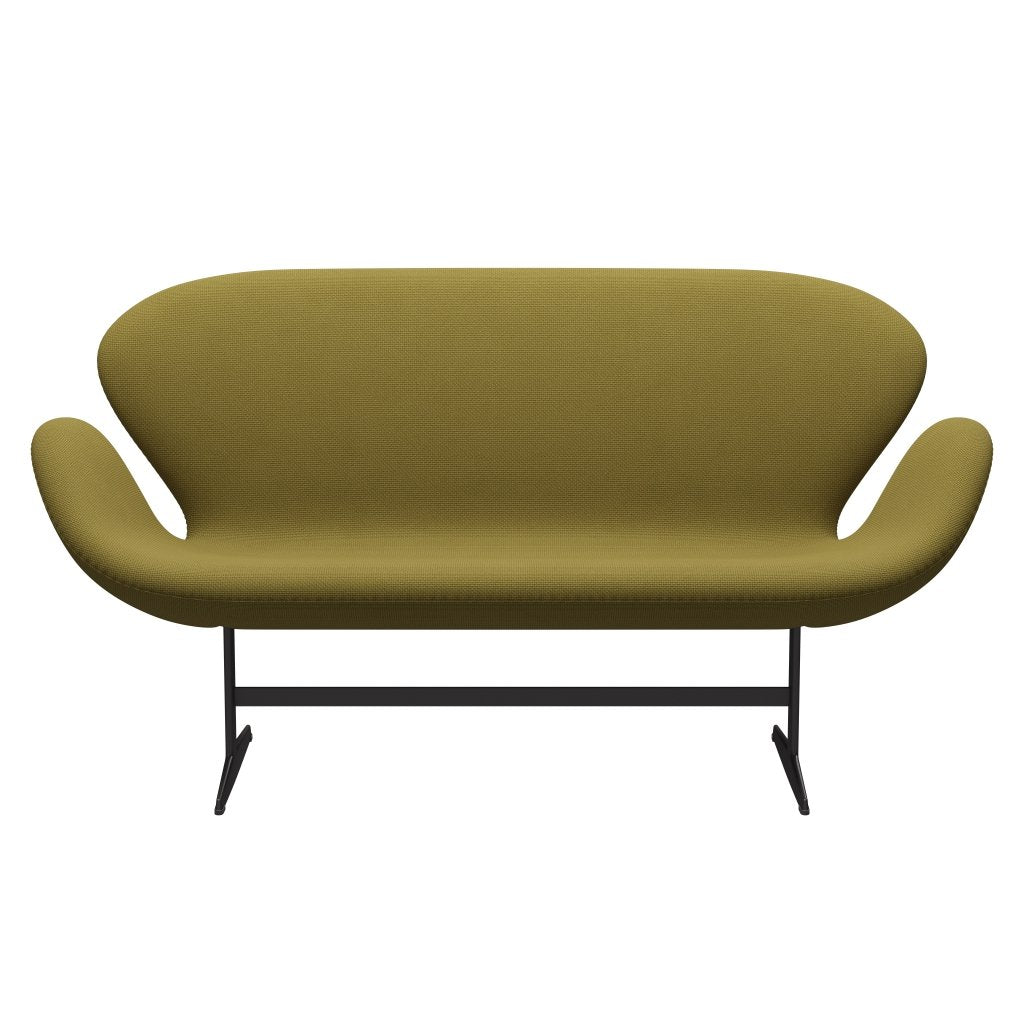 Fritz Hansen Svanesofa 2-Personers, Warm Graphite/Diablo Autumn Green