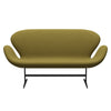 Fritz Hansen Svanesofa 2-Personers, Warm Graphite/Diablo Autumn Green